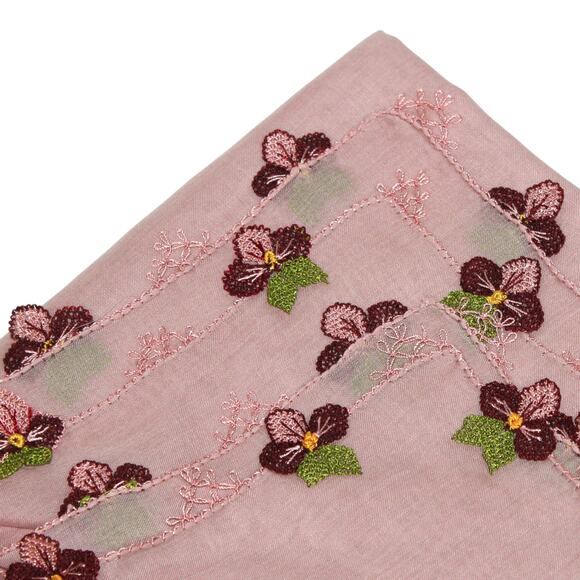 Tulbent Scarf Handmade Crochet Detailing NWOT - Picture 2 of 11